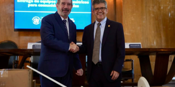 WFP brinda entrega simbólica de insumos para abordar la malnutrición./Foto: MSPAS.