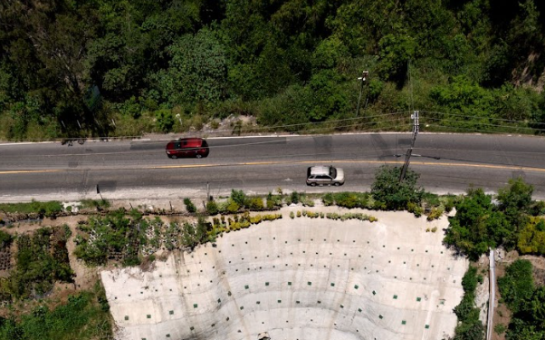 Covial ejecuta obras de protección a infraestructura vial./Foto: CIV.
