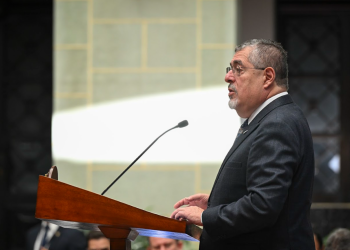 Presidente aseguró que no cederán a las amenazas dentro de los centros penitenciarios./Foto: Byron de la Cruz.