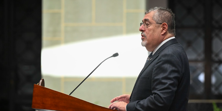 Presidente aseguró que no cederán a las amenazas dentro de los centros penitenciarios./Foto: Byron de la Cruz.