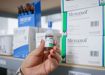 PROAM y el MSPAS inauguraron una nueva gran farmacia en el Hospital de Villa Nueva. (Foto: Analí Camey)