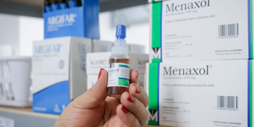 PROAM y el MSPAS inauguraron una nueva gran farmacia en el Hospital de Villa Nueva. (Foto: Analí Camey)