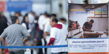 El Instituto Guatemalteco de Migración brinda atención para que las personas migrantes retornadas por medio del Plan Retorno al Hogar. (Foto: IGM)