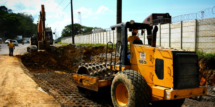 Caminos avanza en la rehabilitación de la ruta CA-09 Norte./Foto: CIV.