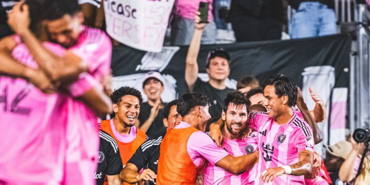 Messi mete al Inter Miami en la final de la Leagues Cup