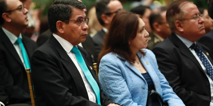 El ministro de Comunicaciones, Infraestructura y Vivienda participó en la presentación de la creación de la Secretaría de Integridad Pública de la Presidencia. (Foto: CIV)