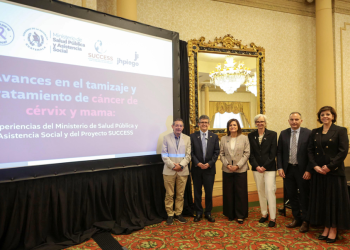 Ministerio de Salud junto al proyecto SUCCESS presentaron los avances en tamizaje y tratamiento del cáncer de cérvix. (Foto: MSPAS)