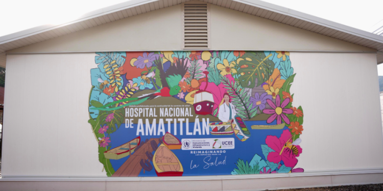 El Hospital Nacional de Amatitlán recibió seis módulos temporales. (Foto: MSPAS)