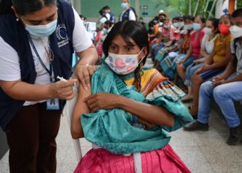 Jornada de vacunación del Ministerio de Salud. / Foto: MSPAS.