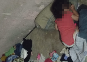 Menores localizados en condiciones insalubres. / Foto: PGN