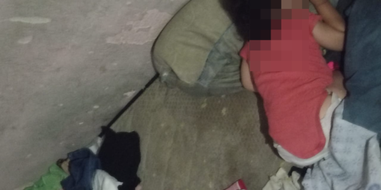 Menores localizados en condiciones insalubres. / Foto: PGN