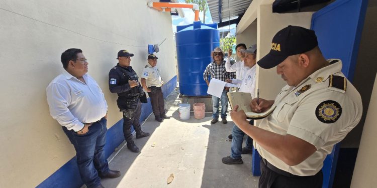 Verifican instalaciones de la PNC en Chiquimula y Camotán