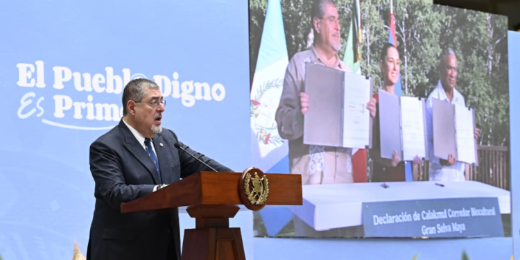 Presidente Bernardo Arévalo.