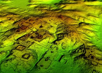 Imágemes captadas con tecnología Lidiar permiten entedender el urbanimo maya.