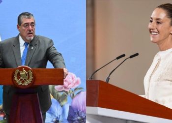 Esta será la primera vez que Arévalo y Sheinbaum sostengan una reunión en persona desde que ambos asumieron sus cargos. / Foto: Gobiernos de México y Guatemala