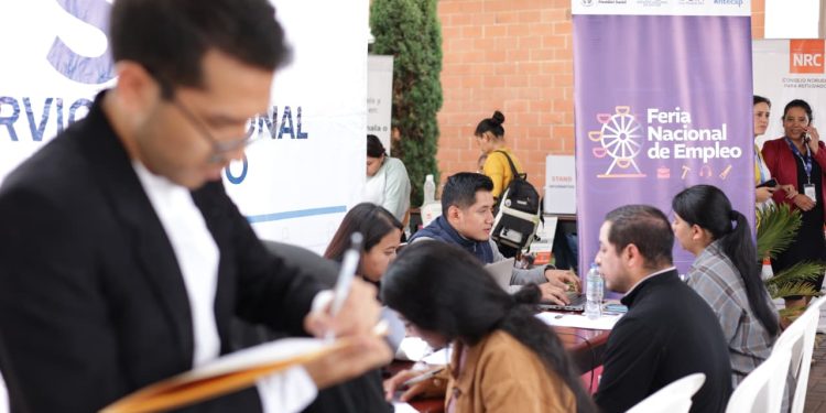 Comienza la segunda Feria Nacional de Empleo del 2025. / Foto: Mintrab.