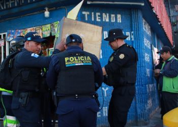 Operativo en la colonia La Florida, zona 19. / Foto: PNC.