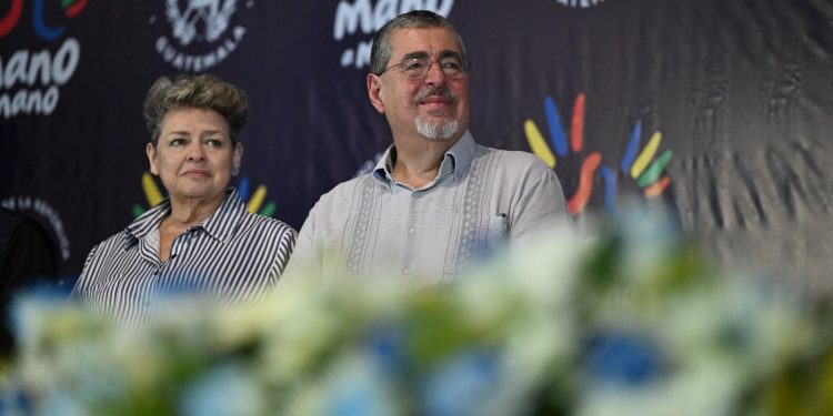 Presidente Bernardo Arévalo en San Juan la Ermita, Chiquimula.