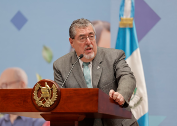 Presidente Bernardo Arévalo. / Foto: Analí Camey.