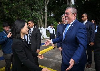 Presidente Arévalo agradeció la amistad y cooperación de la República de China (Taiwán) para Guatemala. / Foto: Byron de la Cruz.