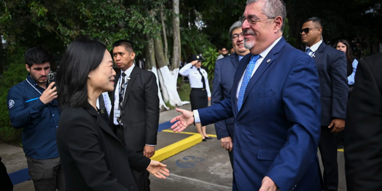 Presidente Arévalo agradeció la amistad y cooperación de la República de China (Taiwán) para Guatemala. / Foto: Byron de la Cruz.