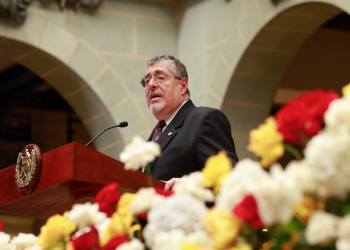 Presidente Arévalo en acto por los pueblos indígenas de Guatemala. / Foto: Dickéns Zamora.