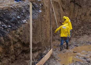 Avanzan los trabajos para habilitar desvío temporal en San Felipe, Retalhuleu