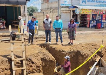 Supervisan avance de proyectos de desarrollo en Itzapa, Chimaltenango