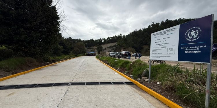 San Cristóbal Totonicapán fortalece su conectividad rural con nuevo proyecto de infraestructura