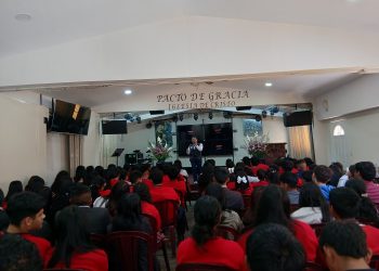 Santa Lucía Milpas Altas impulsa el Programa de Salud Escolar. (Foto: MSPAS)