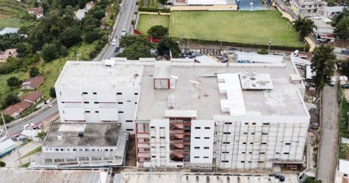 Avanzan trabajos en el nuevo Hospital Departamental de Sololá