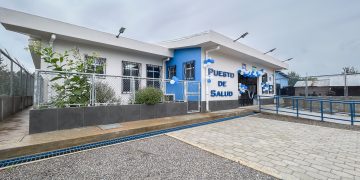 Nuevo puesto de Salud en una de las aldeas de San Pedro Carchá. (Foto: MSPAS)