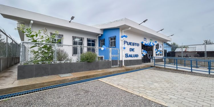 Nuevo puesto de Salud en una de las aldeas de San Pedro Carchá. (Foto: MSPAS)