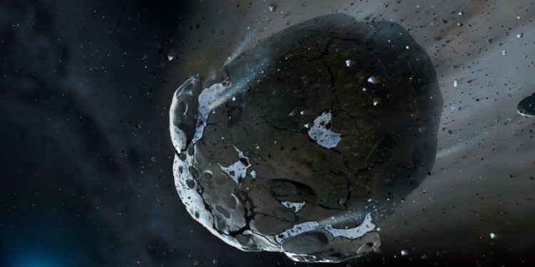 Científicos estudiaron fragmentos de asteroide que evidencian que el agua líquida fluyó a través de sus rocas mucho antes de lo que hasta ahora se sabía.