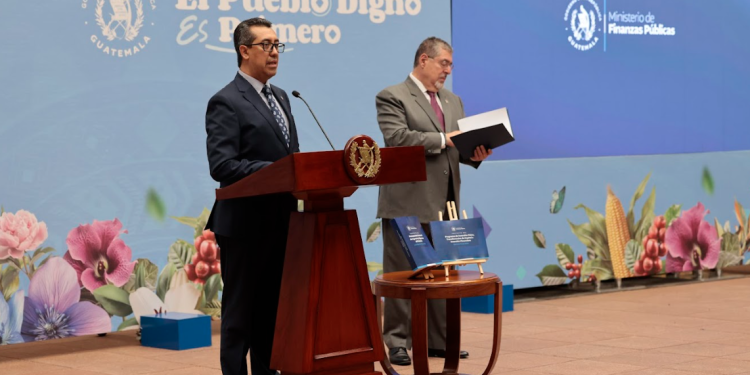 Minfin presenta Presupuesto General para 2026./Foto: Noé Pérez.