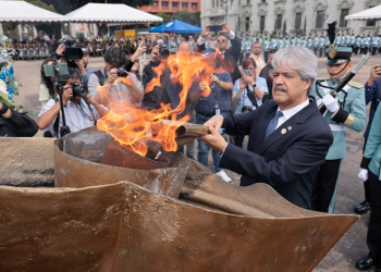 Fuego patrio guía el camino hacia 204 años de independencia