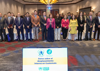 El Instituto Nacional de Estadística presentó los datos sobre Desplazamiento Interno. (Foto: Vicepresidencia)