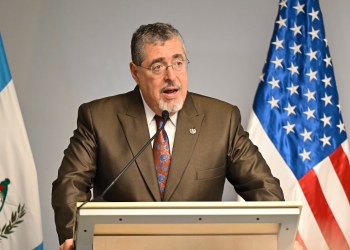 El presidente resaltó que este tipo de colaboraciones son posibles gracias a la transparencia y responsabilidad mostrada por Guatemala. / Foto: Álvaro Interiano