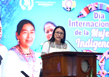 Defensora de la Mujer Indígena, María Xol. / Foto: Álvaro Interiano.