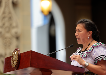 Ministra de Trabajo presentó avances y proyecciones respecto a inspecciones. (Foto: Noé Pérez)