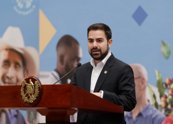 Santiago Palomo compartió la agenda del binomio presidencial./Foto: Analí Camey.