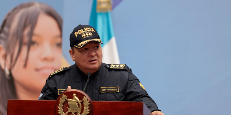 Director de la PNC David Boteo. / Foto: Noé Pérez