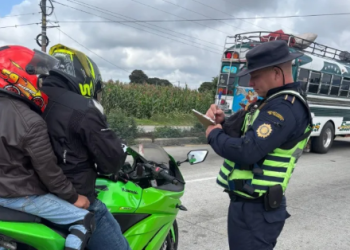 Del total de sanciones de tránsito emitidas, el 53 % corresponde a motociclistas. / Foto: DT- PNC