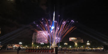 Conmemoración de la independencia de Guatemala. / Foto: Gilber García.