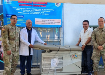 Hospital de Retalhuleu recibe equipo y mobiliario valorado por más de 248 mil dólares. (Foto: MSPAS)