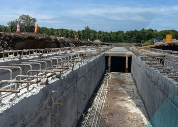 FSS avanza con la construcción del aeródromo de San José./Foto: CIV.