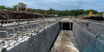 FSS avanza con la construcción del aeródromo de San José./Foto: CIV.