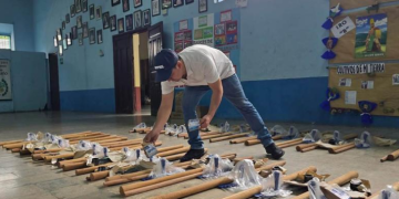 MAGA impulsa la implementación de huertos escolares. / Foto: MAGA.