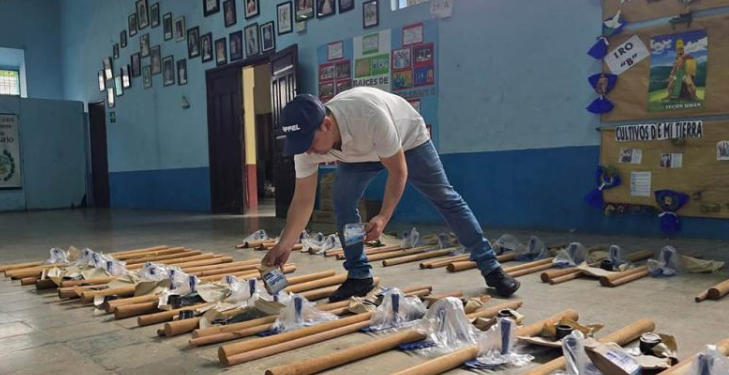 MAGA impulsa la implementación de huertos escolares. / Foto: MAGA.