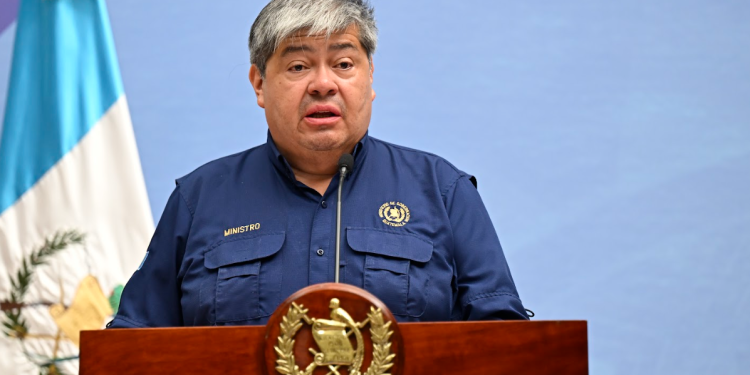 Ministro de Gobernación, Francisco Jiménez, en La Ronda de este lunes. / Foto: SCSP.